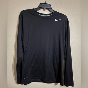 NIKE DRI-FIT Black Longsleeve